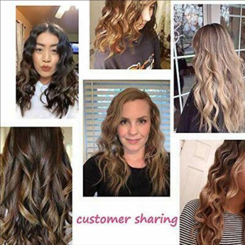 Triple rod hair curling iron - Picture 4 of 8